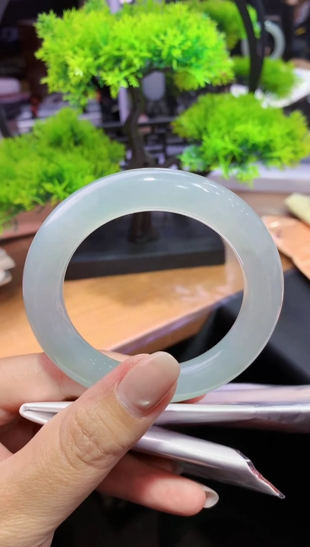 未镶嵌手镯翡翠k330天然A货缅甸翡翠55