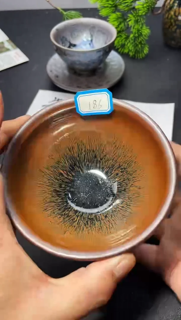 茶盏186叶紫建盏