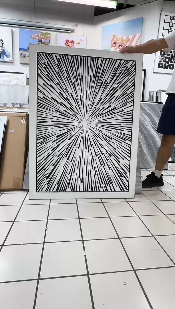 168现代艺术装饰画油画90cm*120cm