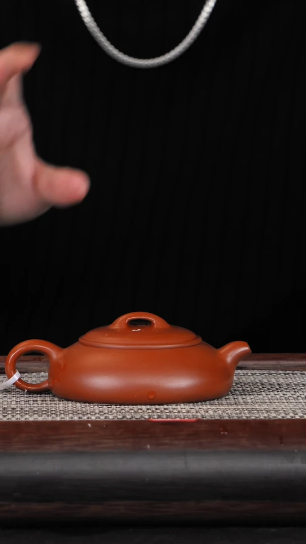 【闪购商品】紫砂茶壶18红皮龙无尘150