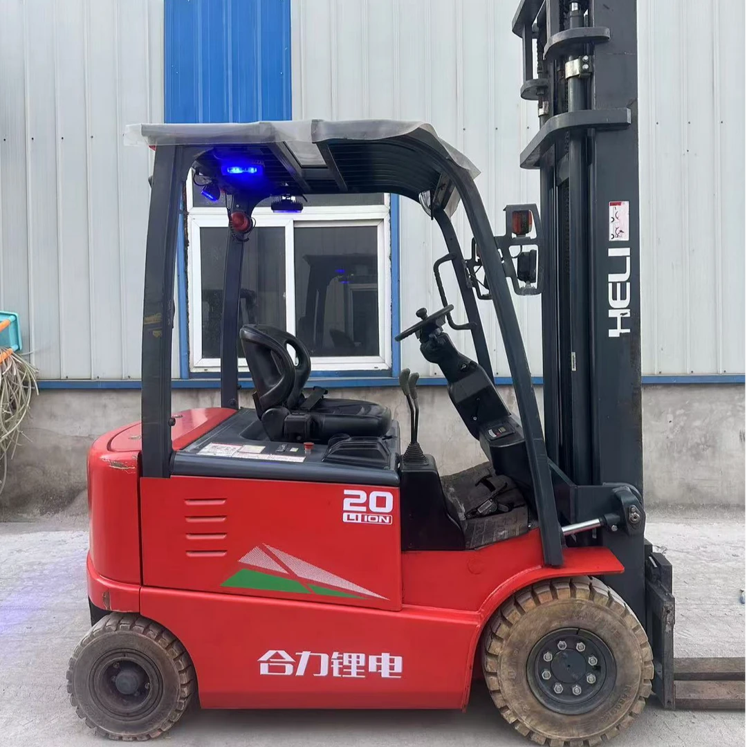 22年合力2吨G2系列锂电叉车4.5米门架实心轮胎原版油漆360安电池