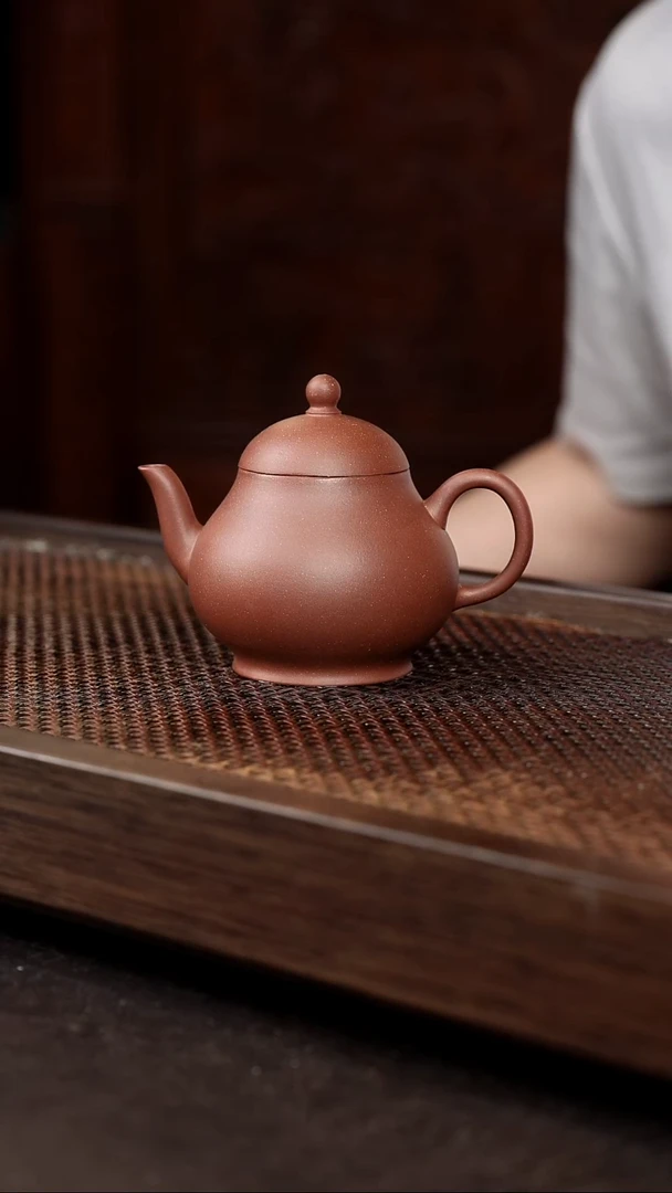 茶壶紫砂红皮龙高梨