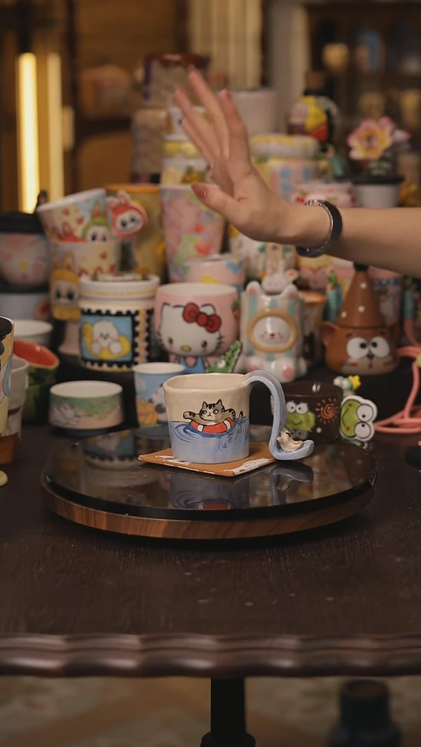 景德镇釉下彩绘设计师款式陶瓷