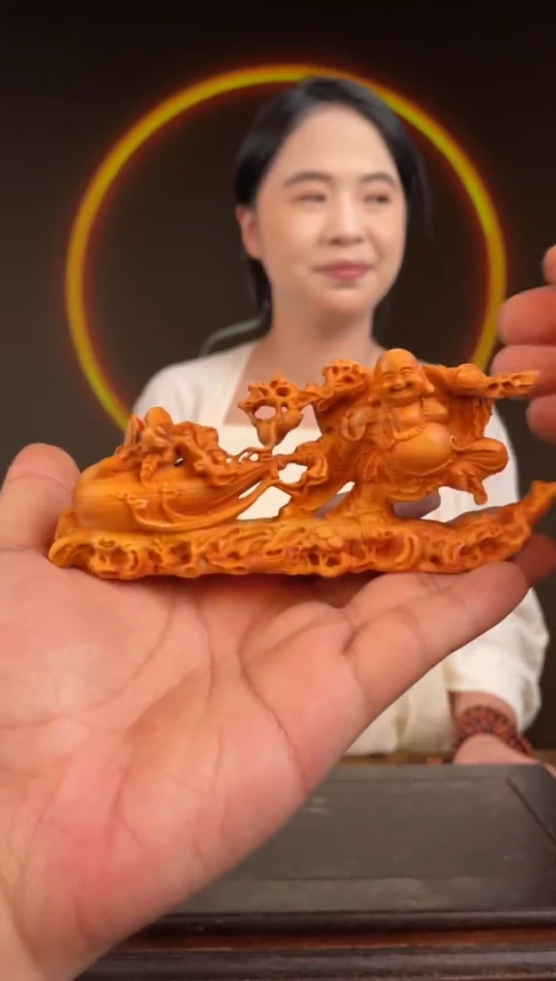 柏木（崖柏）手工摆件,先抢先得! 编号:124