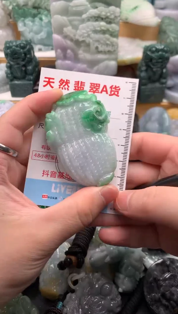 吊坠(不含链)未镶嵌翡翠1