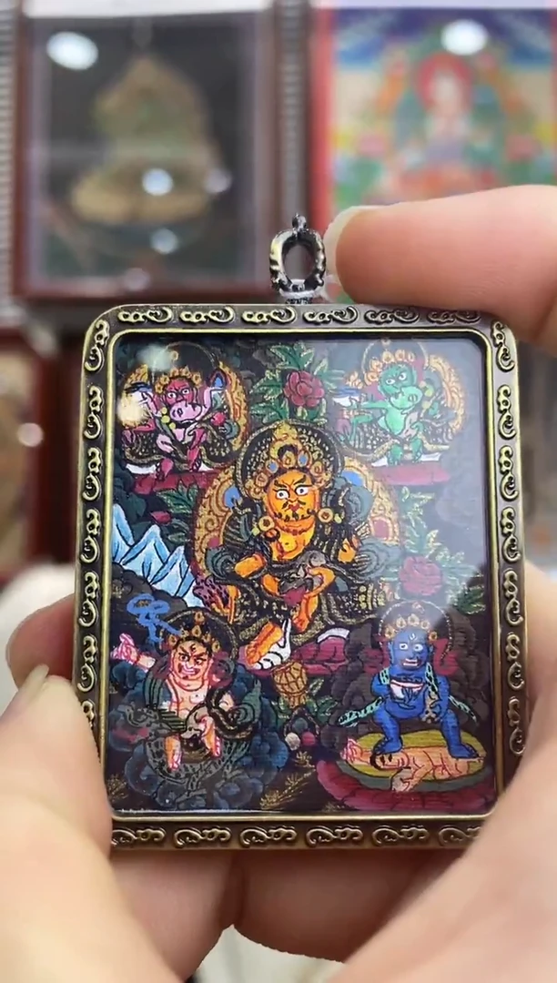 手链纯手绘唐卡（非质量问题 不退不换） 五路老师