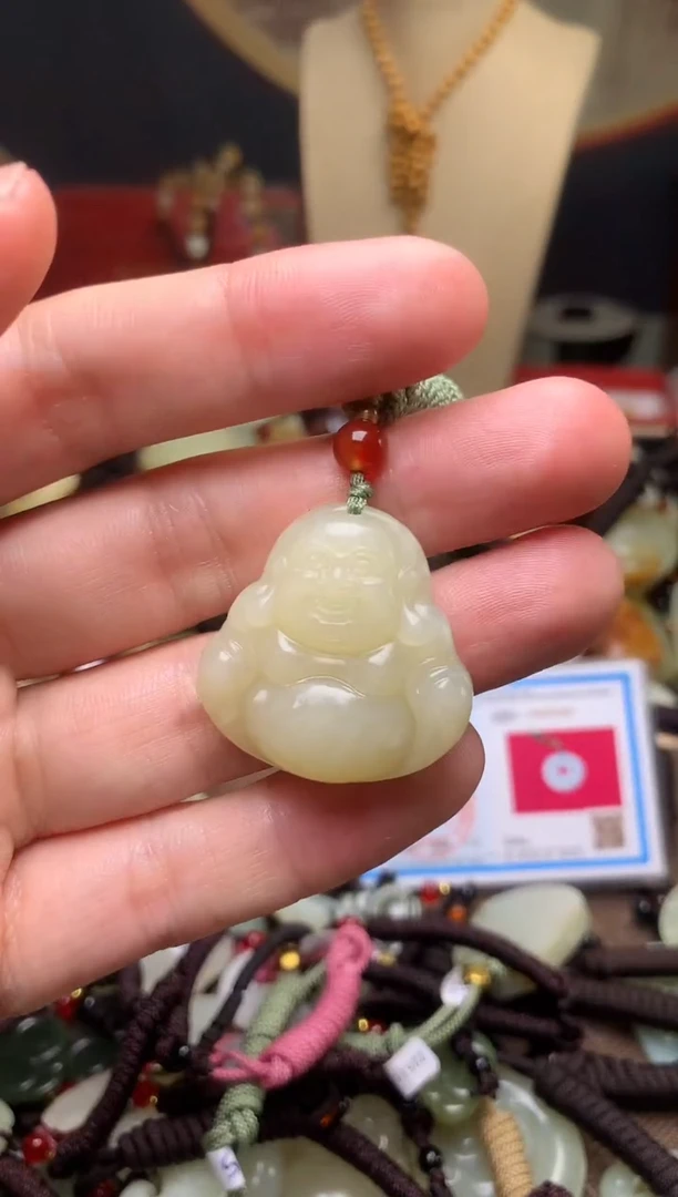 颈饰未镶嵌和田玉新疆料青海料清水和田玉吊坠