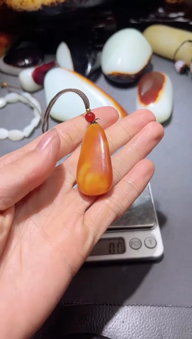 【闪购商品】和田玉（子料）挂件未镶嵌YL-ZZ-1.27-110