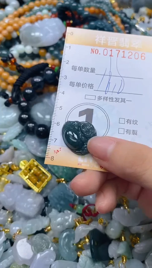 翡翠未镶嵌颈饰闪购0171206多样性发其一