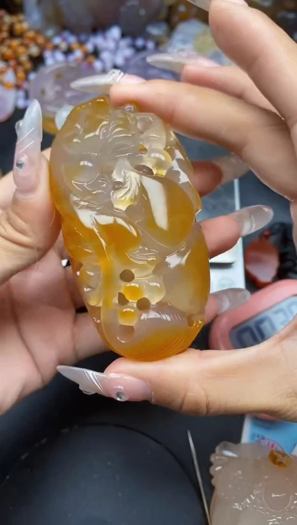 【闪购商品】玛瑙/玉髓颈饰未镶嵌ll