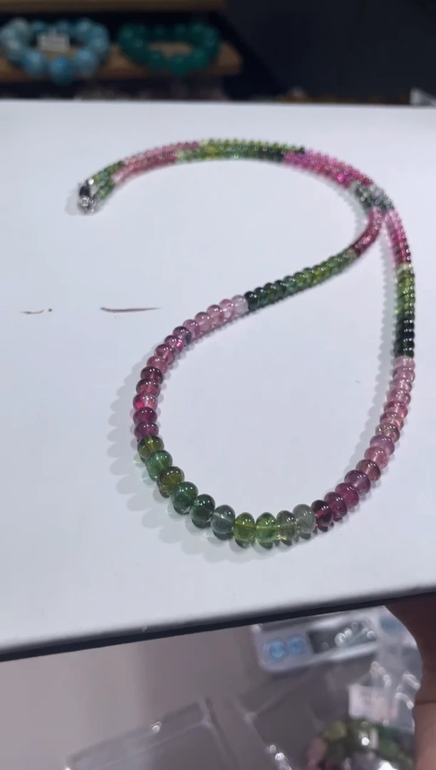 未镶嵌手链碧玺A109碧玺项链