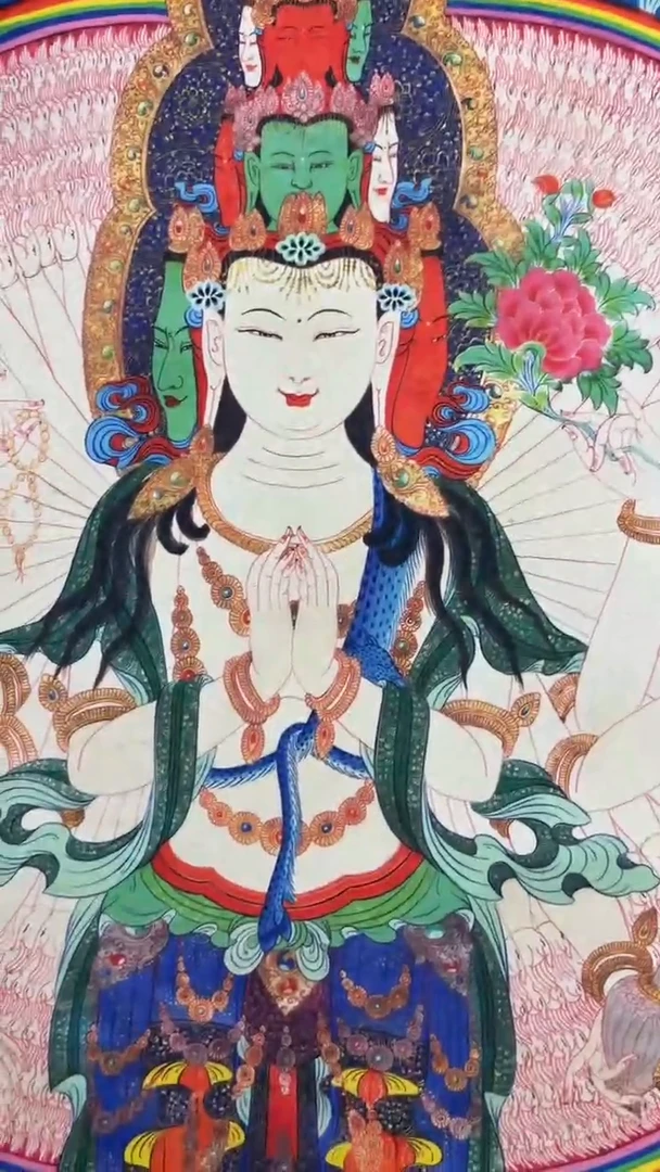 装裱画精美唐卡画作大尺寸TK16085