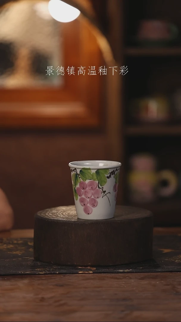 陶瓷景德镇高温釉下手绘陶瓷165
