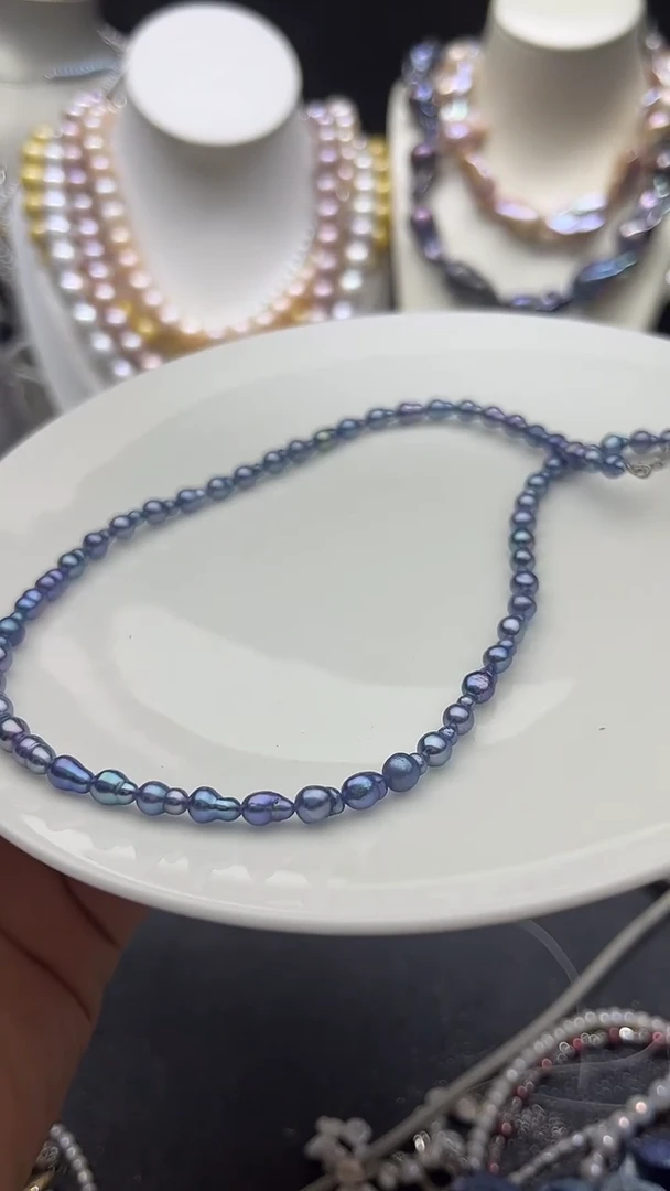 颈饰未镶嵌淡水珍珠多人