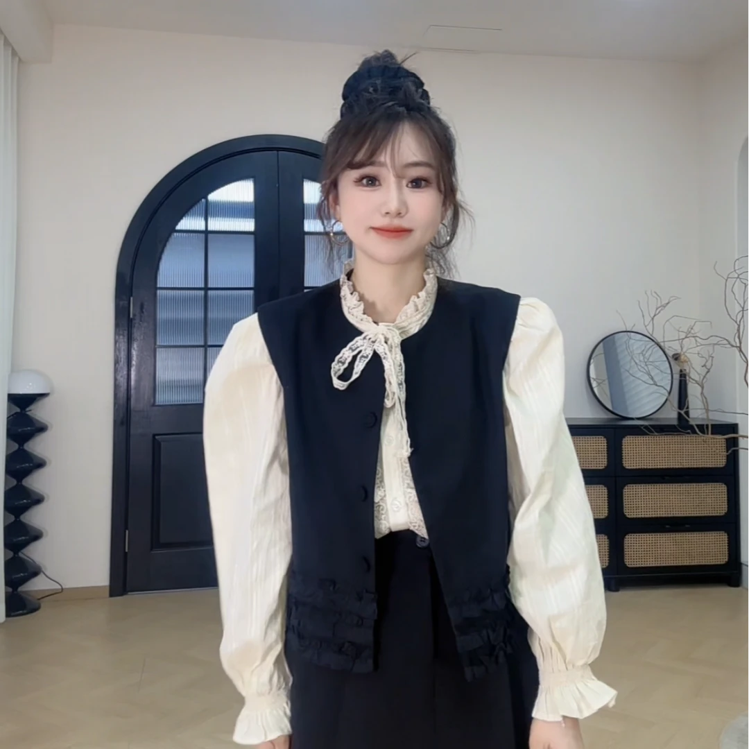 YX七MJ202503041新款西装马甲气质时尚百搭