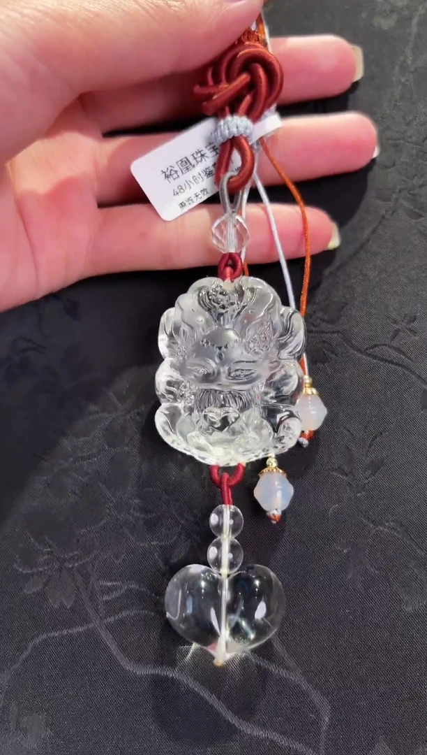 未镶嵌车挂水晶水晶挂件