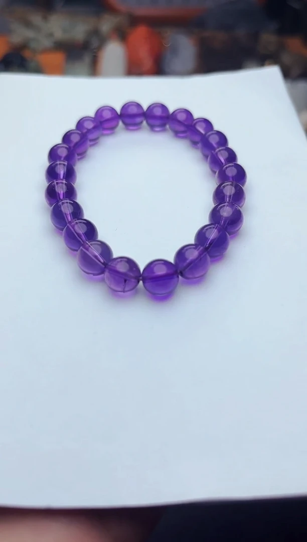 【闪购商品】紫晶手串未镶嵌手串01