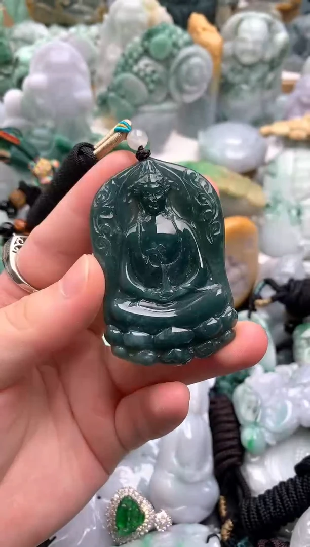 吊坠(不含链)未镶嵌翡翠1