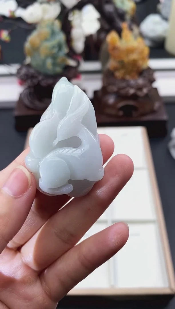 颈饰未镶嵌翡翠天然缅甸A货翡翠
