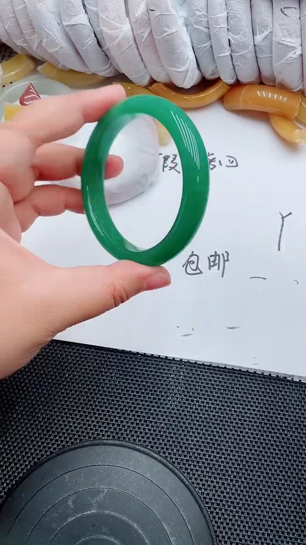 未镶嵌手镯石英质玉187-58-59