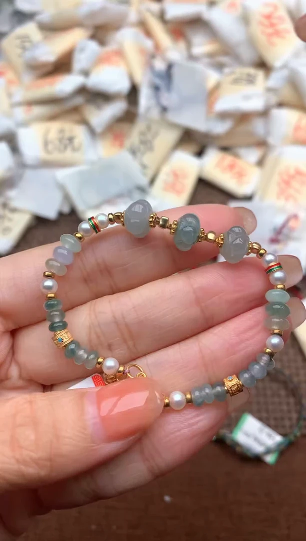 银S925镶嵌挂件翡翠一