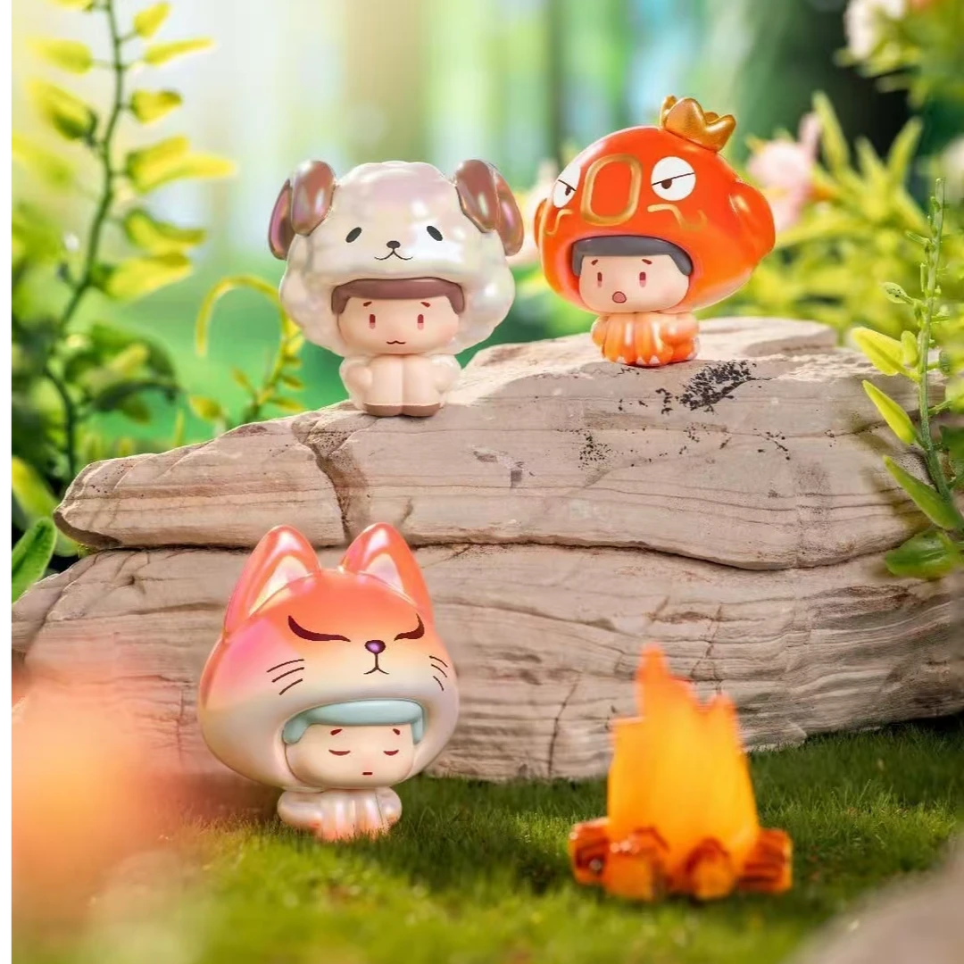 [小莉29.9欧气版]正品毛绒盲盒潮玩萌粒系列【主播代拆】