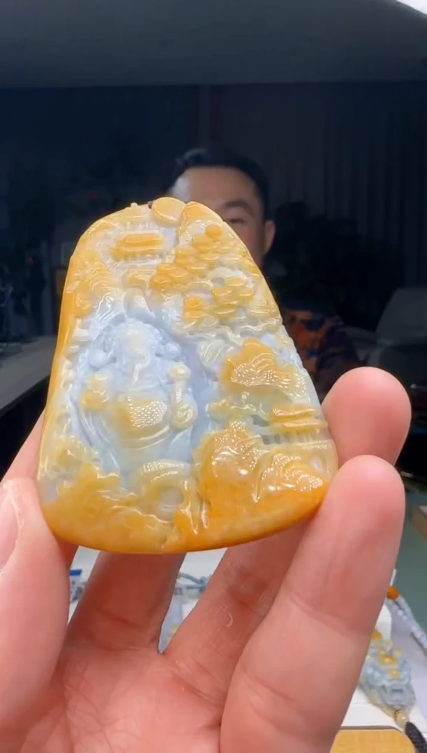 【闪购商品】翡翠吊坠(不含链)未镶嵌DY@@960Q3J11588