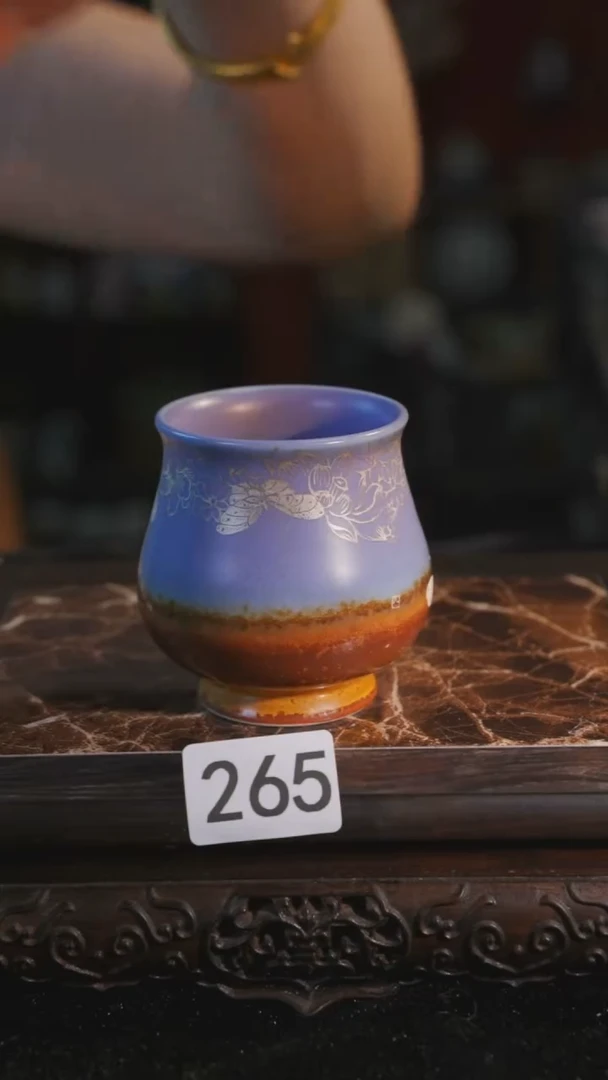 杯子等烟雨陶瓷手作主人杯265