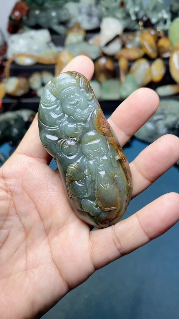 未镶嵌和田玉把件-