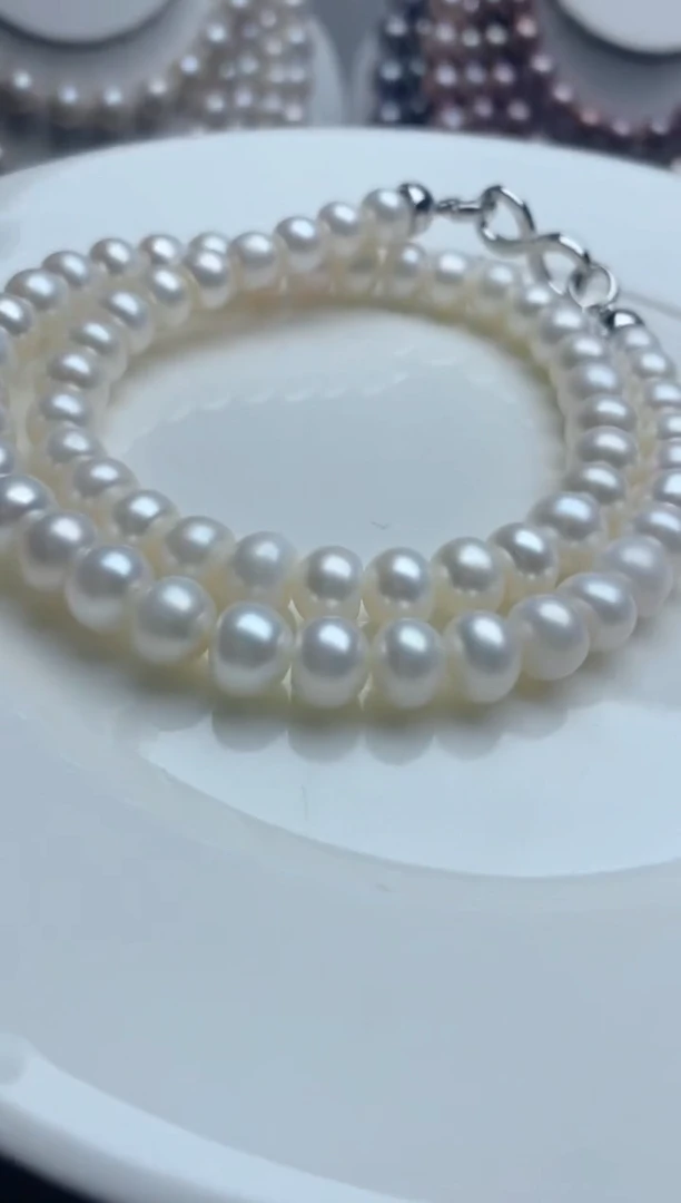 淡水珍珠未镶嵌颈饰2119