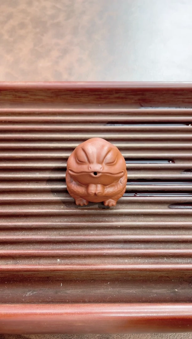 紫砂茶宠@@@祈福金蟾