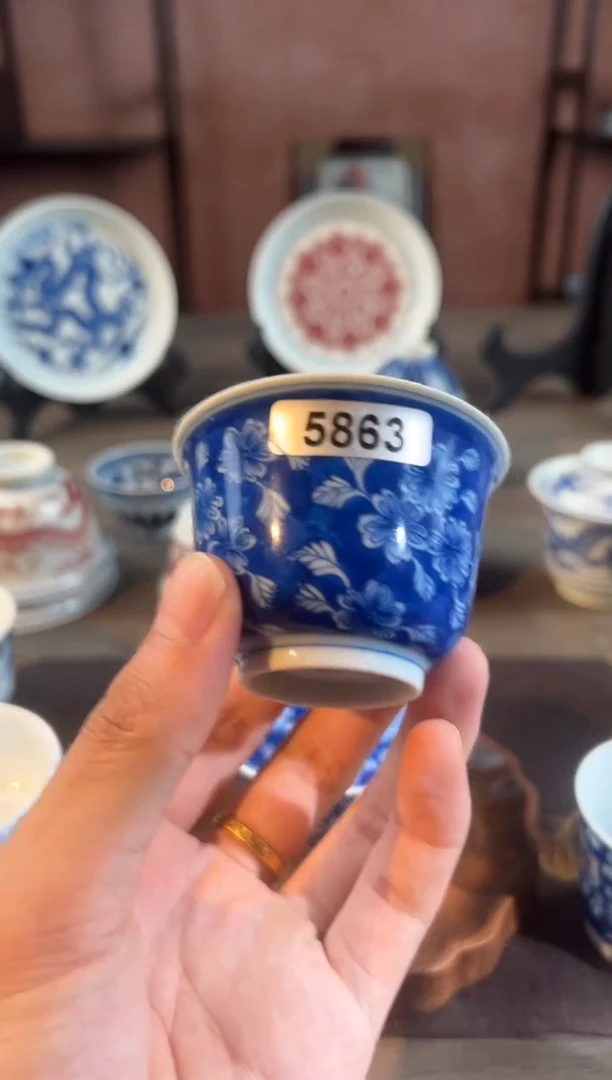 5863天禄言瓷手工手绘