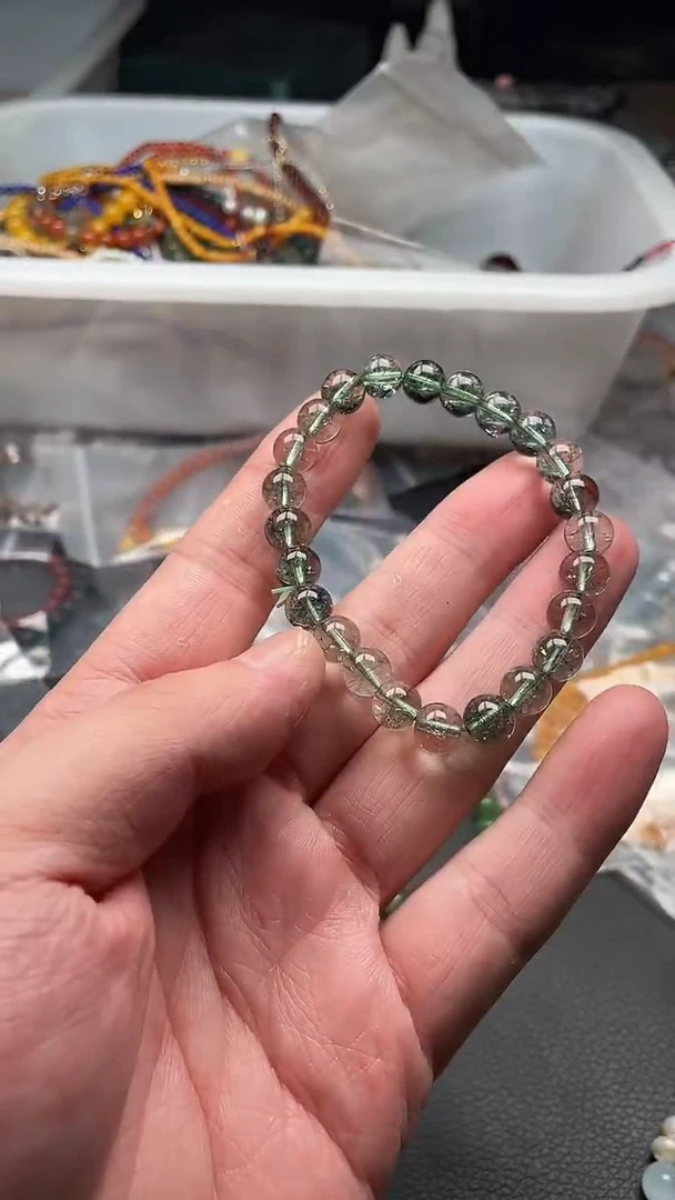 水晶手串未镶嵌多样性发货拍一发一