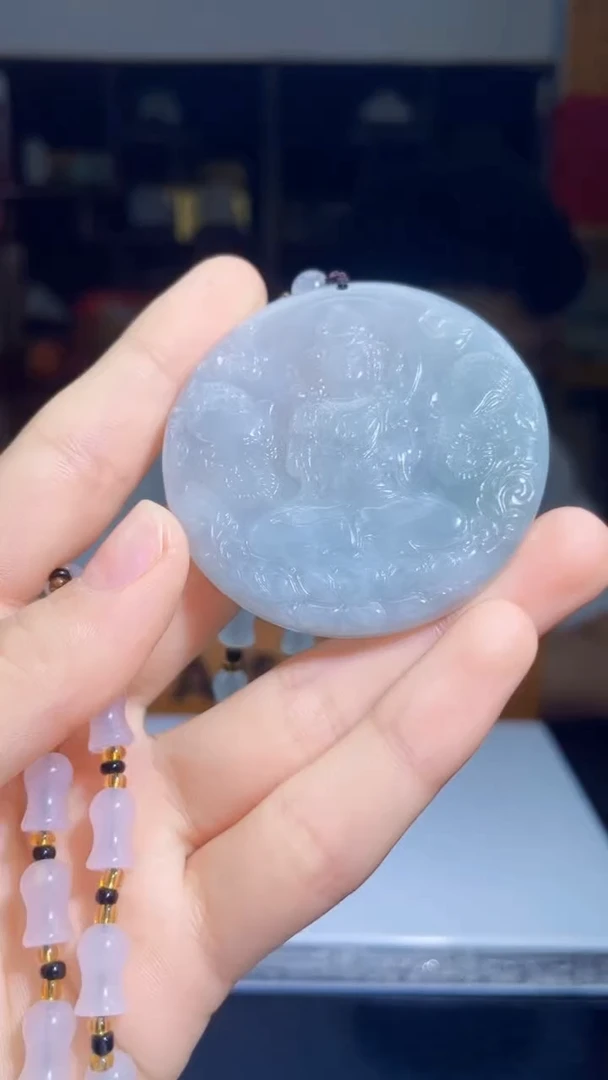 翡翠未镶嵌吊坠(不含链)S65
