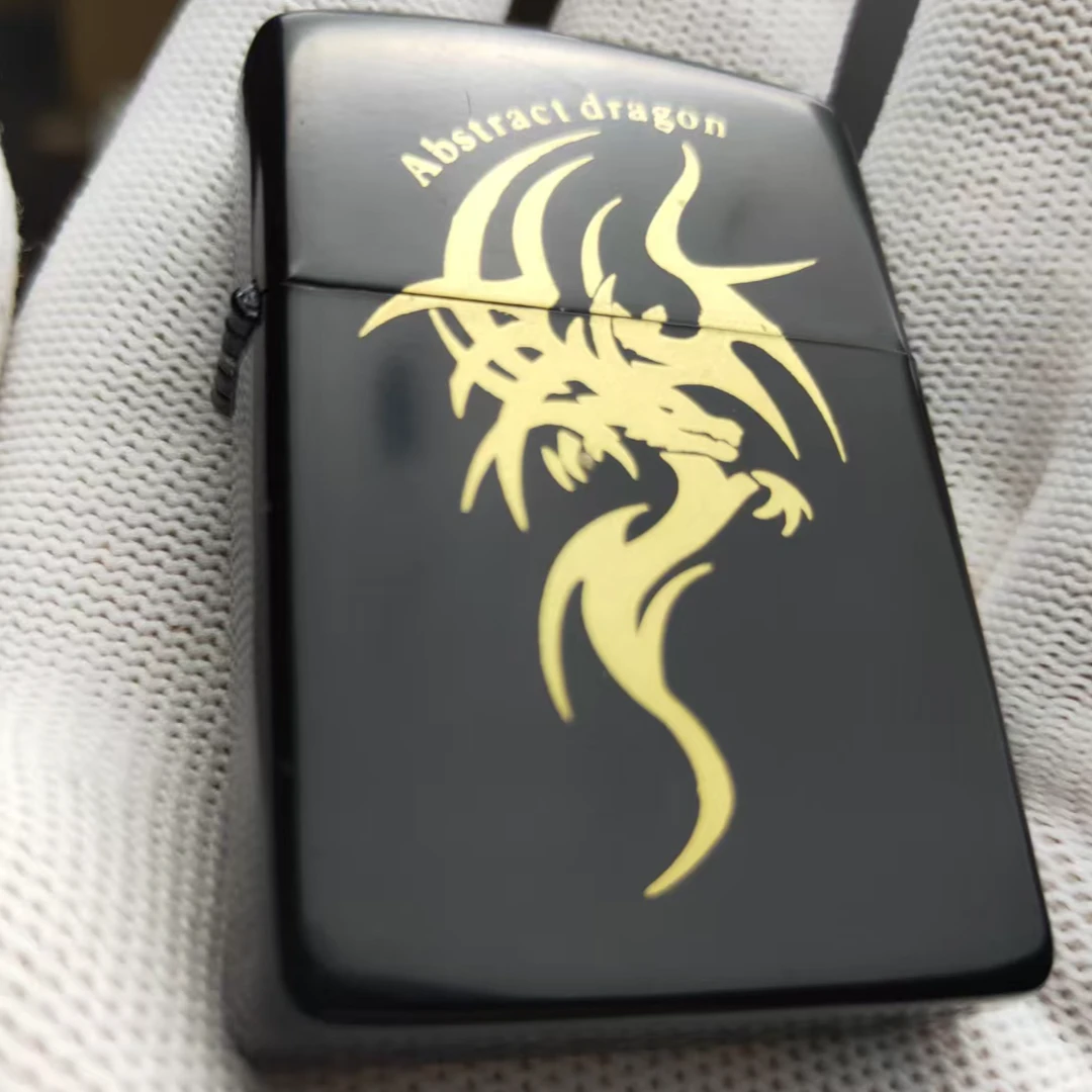龙纹煤油打火机送男友礼物