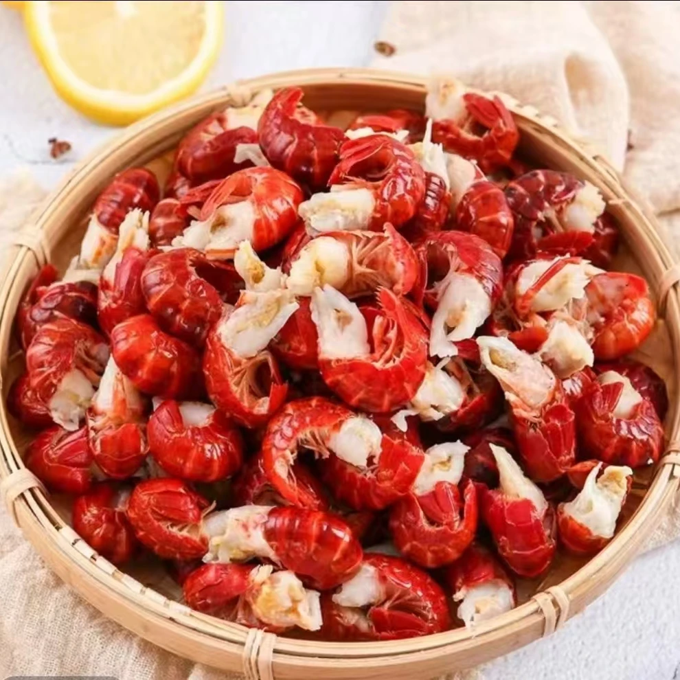 新鲜去头龙虾尾 70-100颗/包 当季新鲜龙虾尾 400g/包*5包
