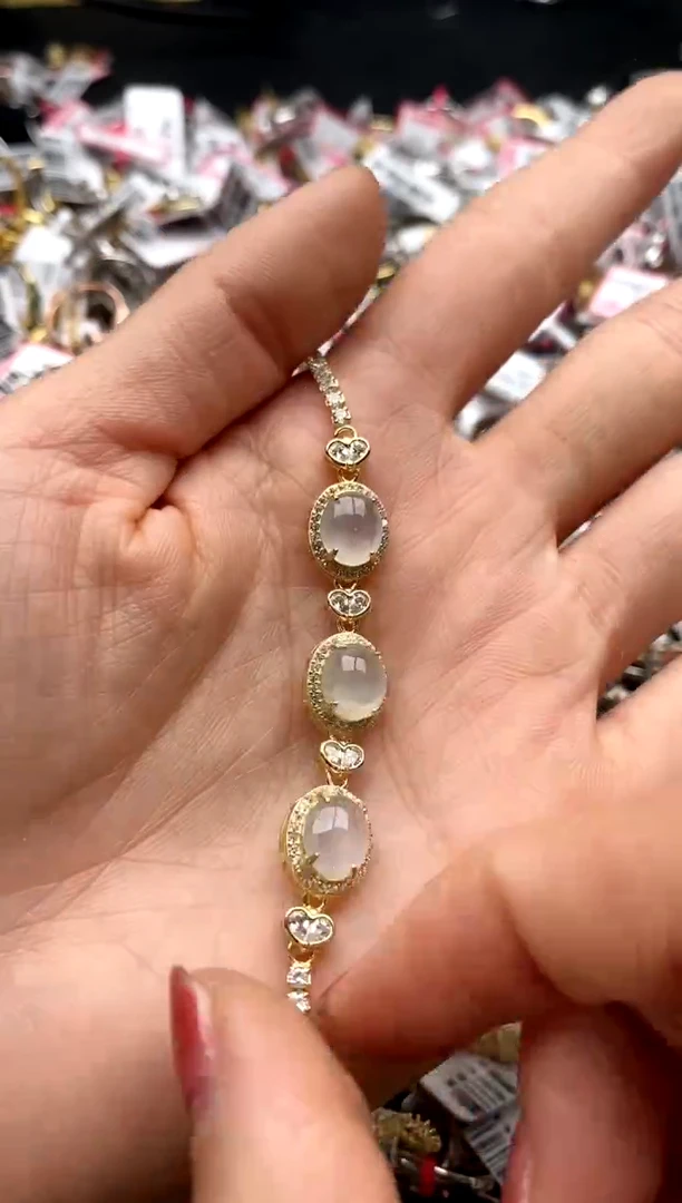 【闪购商品】翡翠戒指银S925镶嵌44444444       3