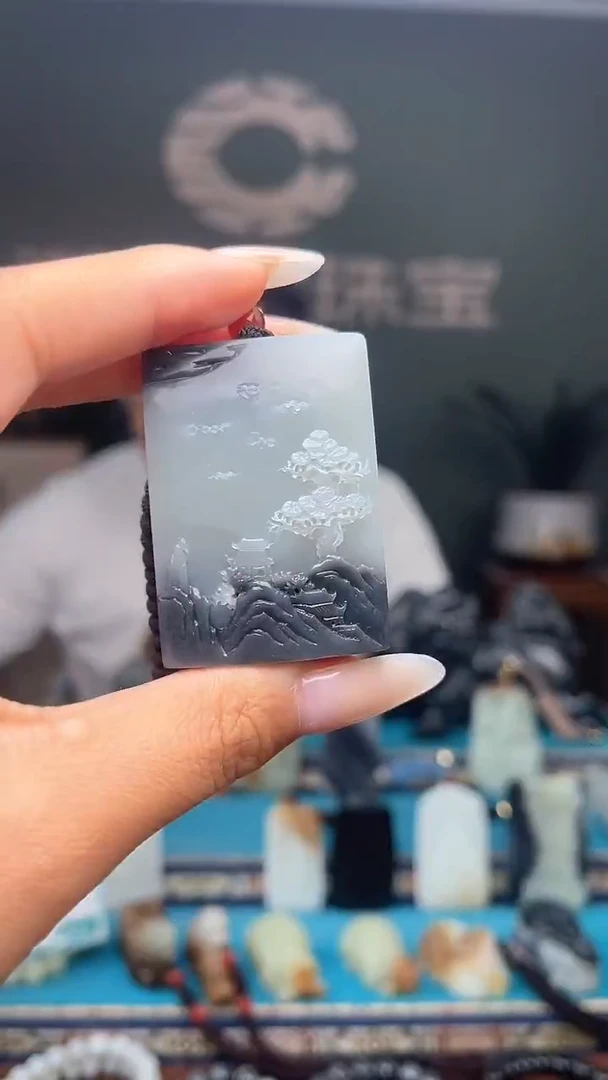 未镶嵌和田玉挂件1