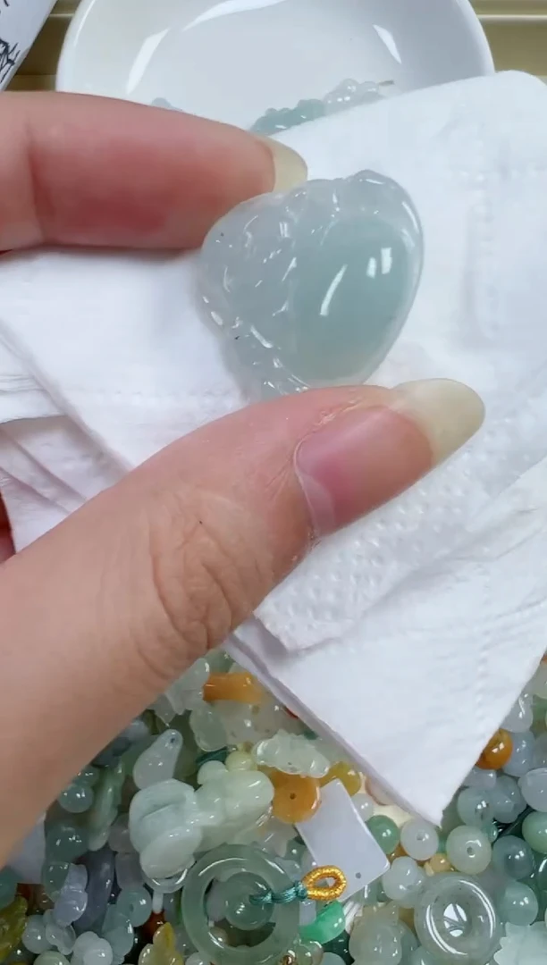 翡翠裸石630号链接，A货翡翠