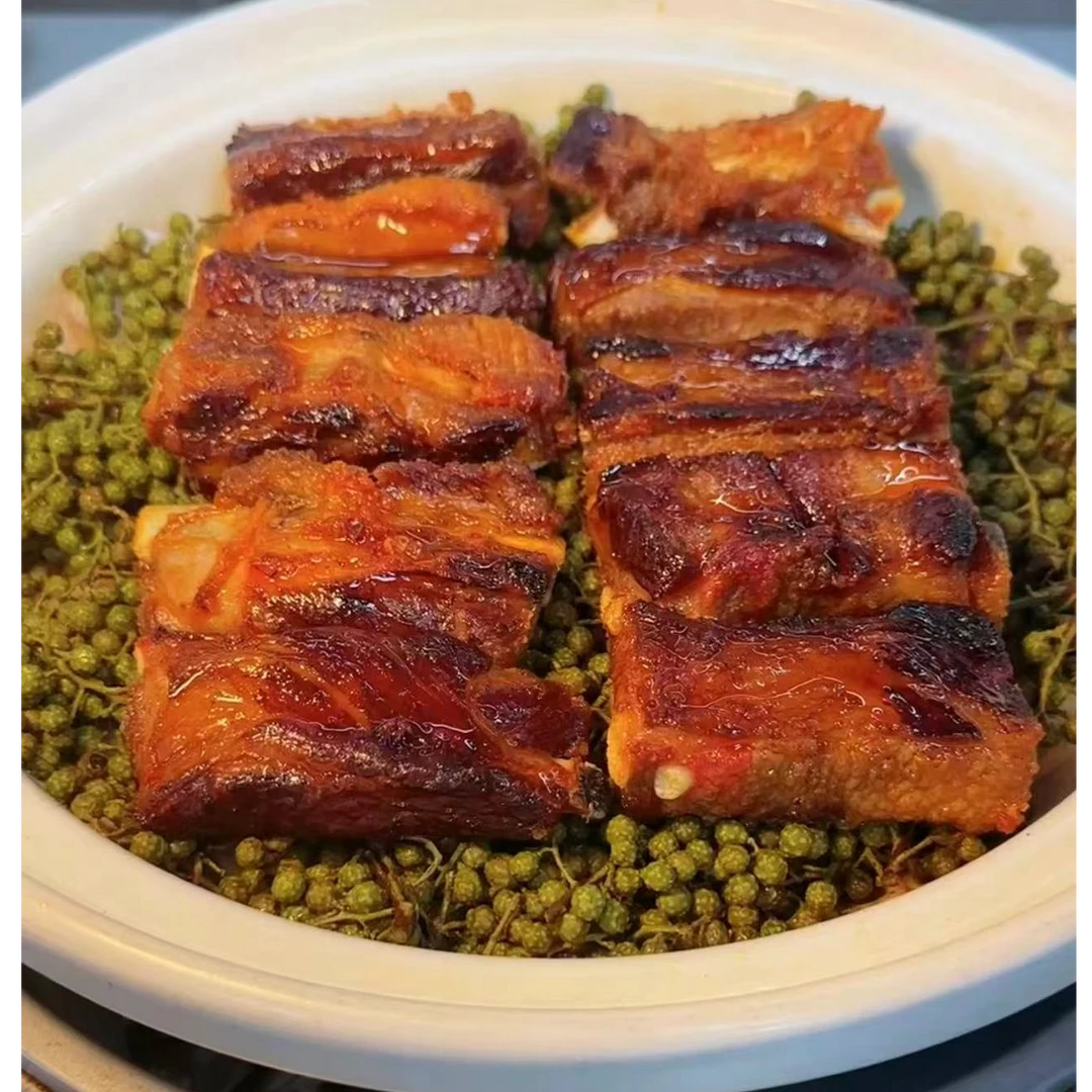 香焗花椒排制作教程