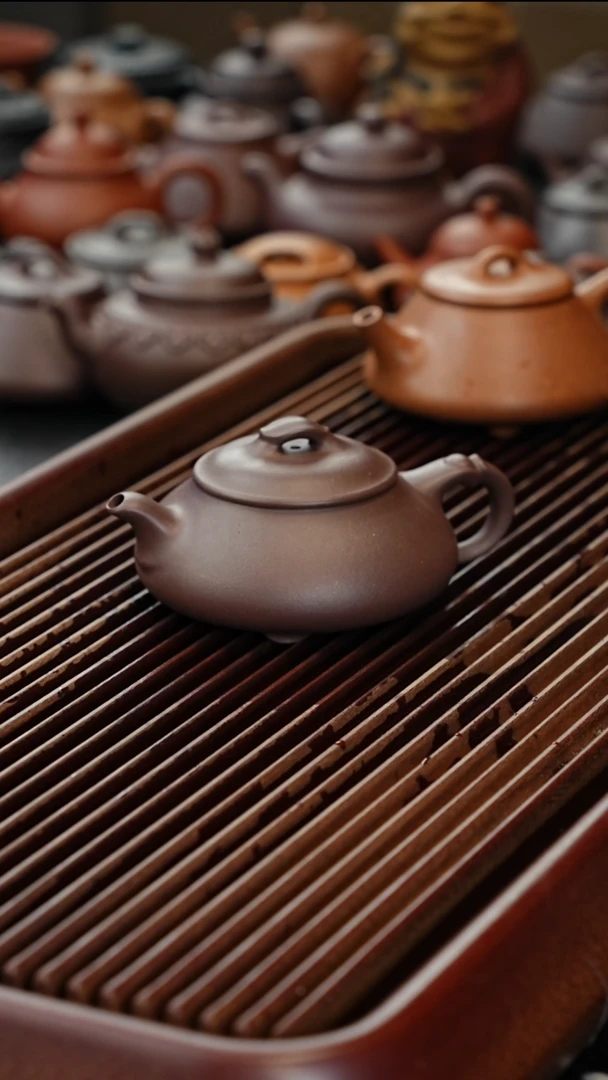 茶壶紫砂全手工浮力