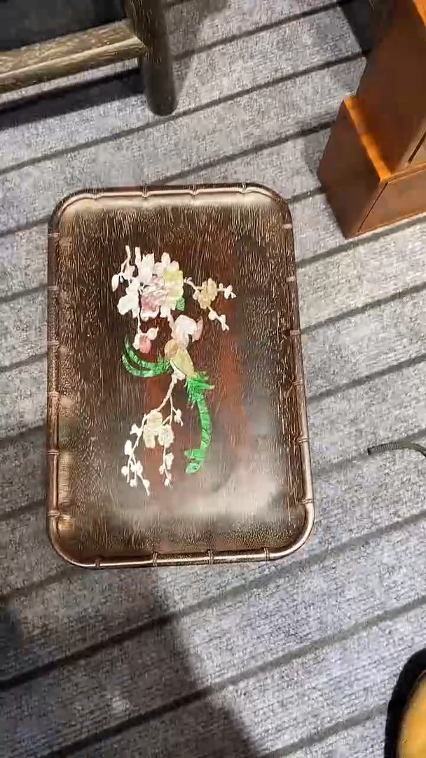 木紫檀雕刻一物一拍