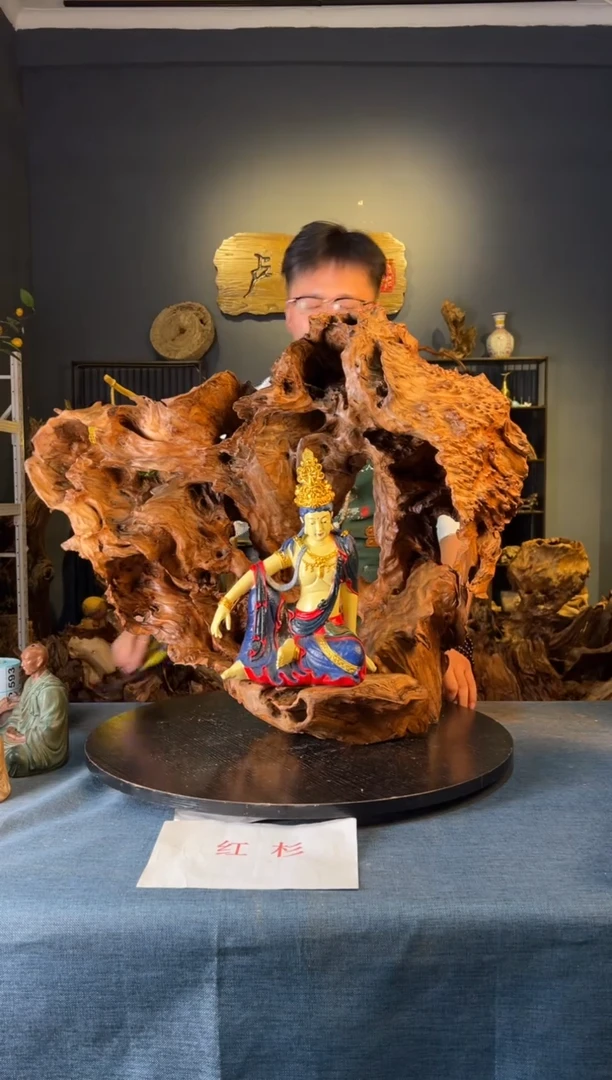 木卢师傅根艺作品（不包含人物摆件）