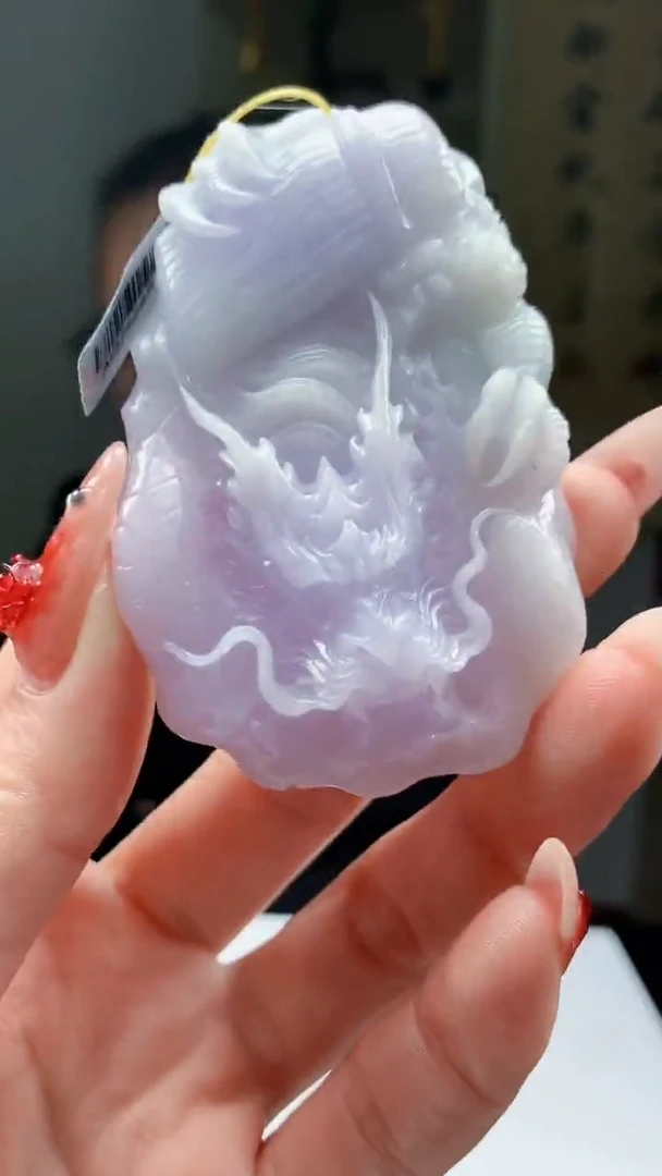 【闪购商品】定制翡翠未镶嵌1049ry-毛货挂件49