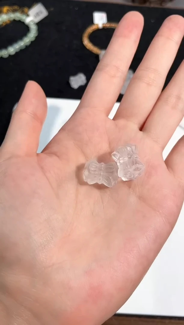 【闪购商品】水晶手链未镶嵌52号白水莲花配件款