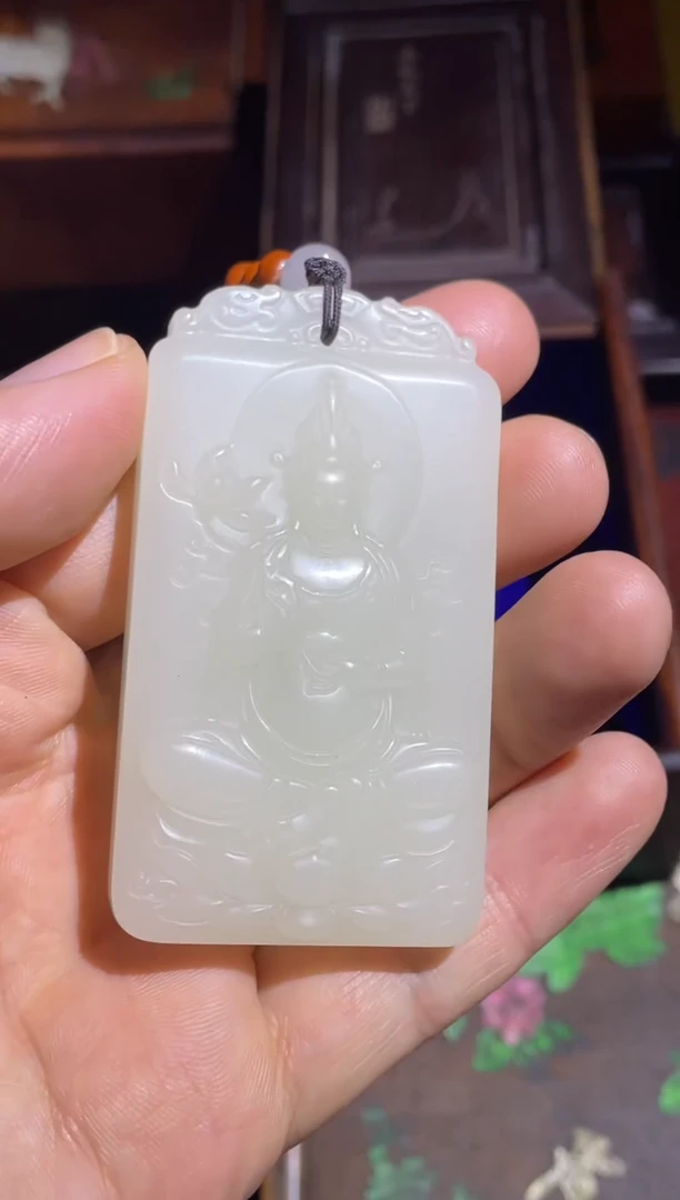 【闪购商品】白双面工 观音1件