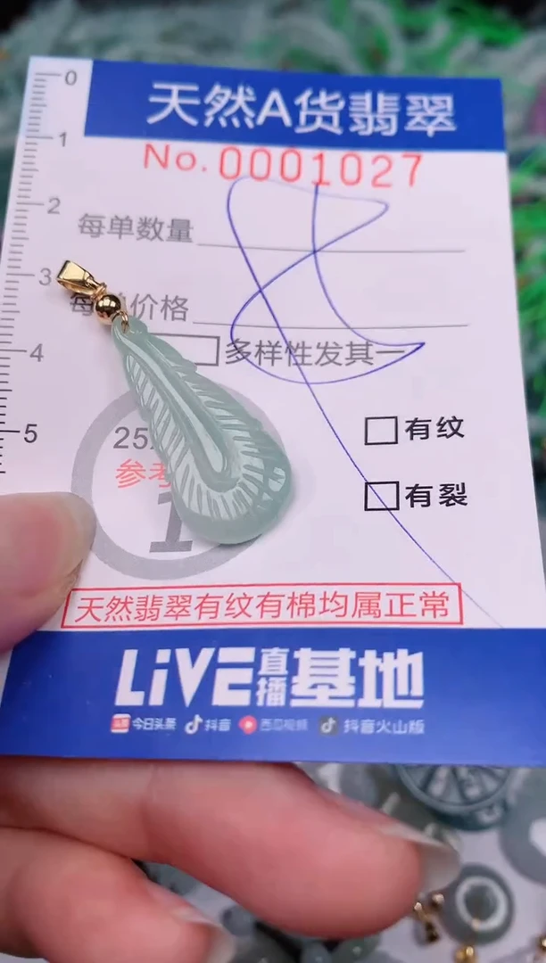 【闪购商品】翡翠颈饰未镶嵌00001027