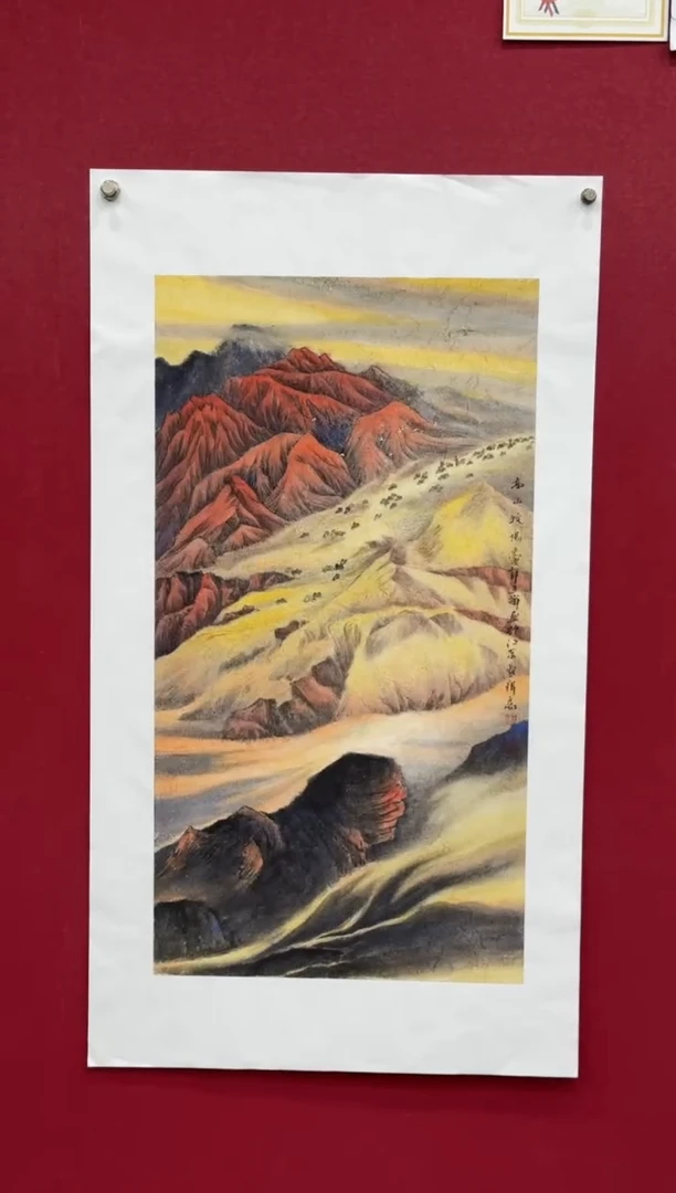 国画国画绘画山水花鸟