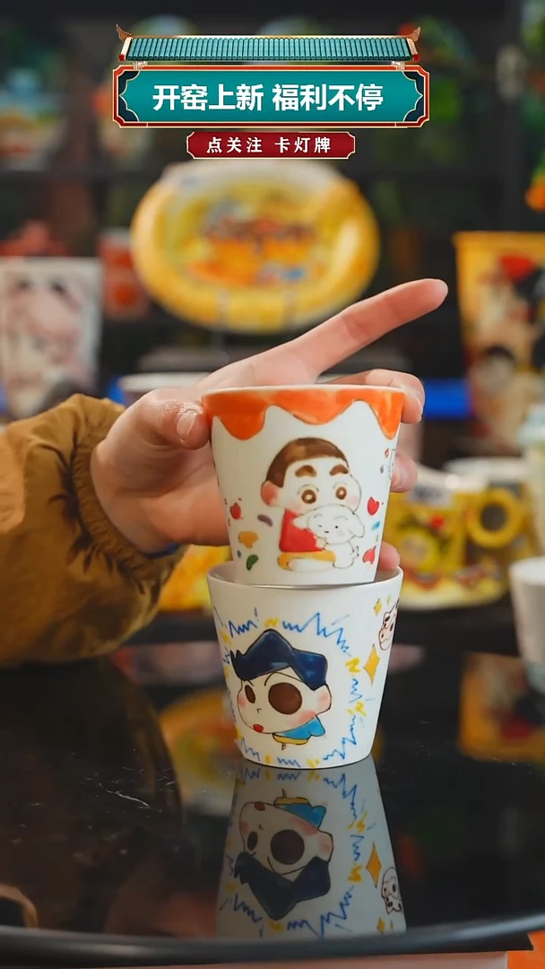 景德镇高温釉下彩纯手工手绘