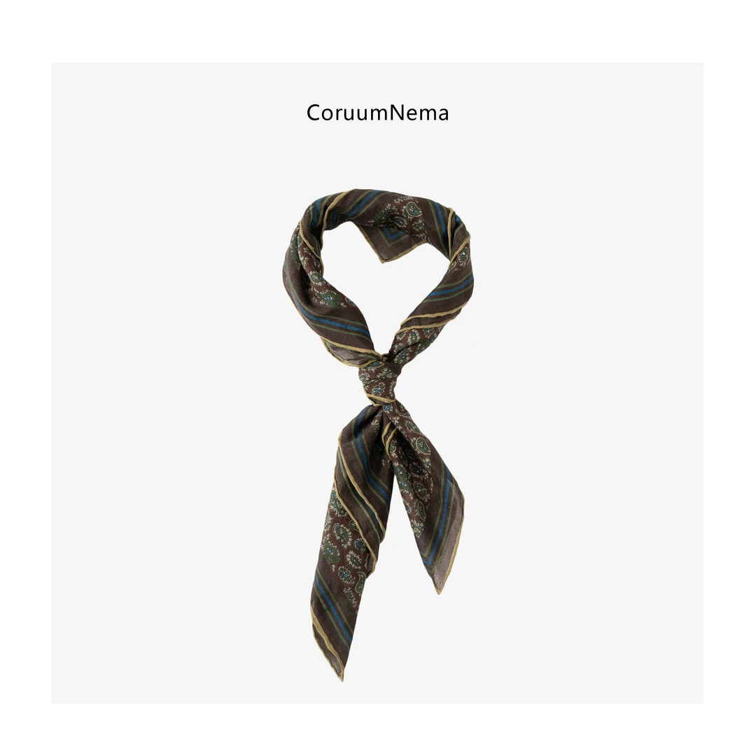 【 CoruumNema】2025年新款腰果花丝巾180522